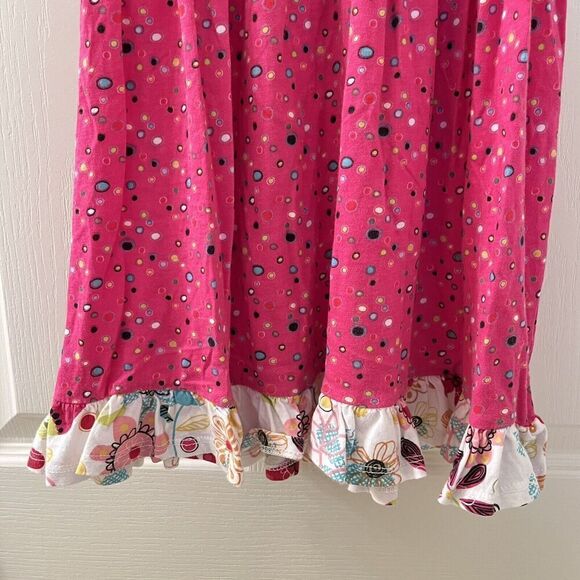 Jelly the Pug Tulip Polka Dot Bailey Knit Dress Girls Size 4 - Picture 7 of 11